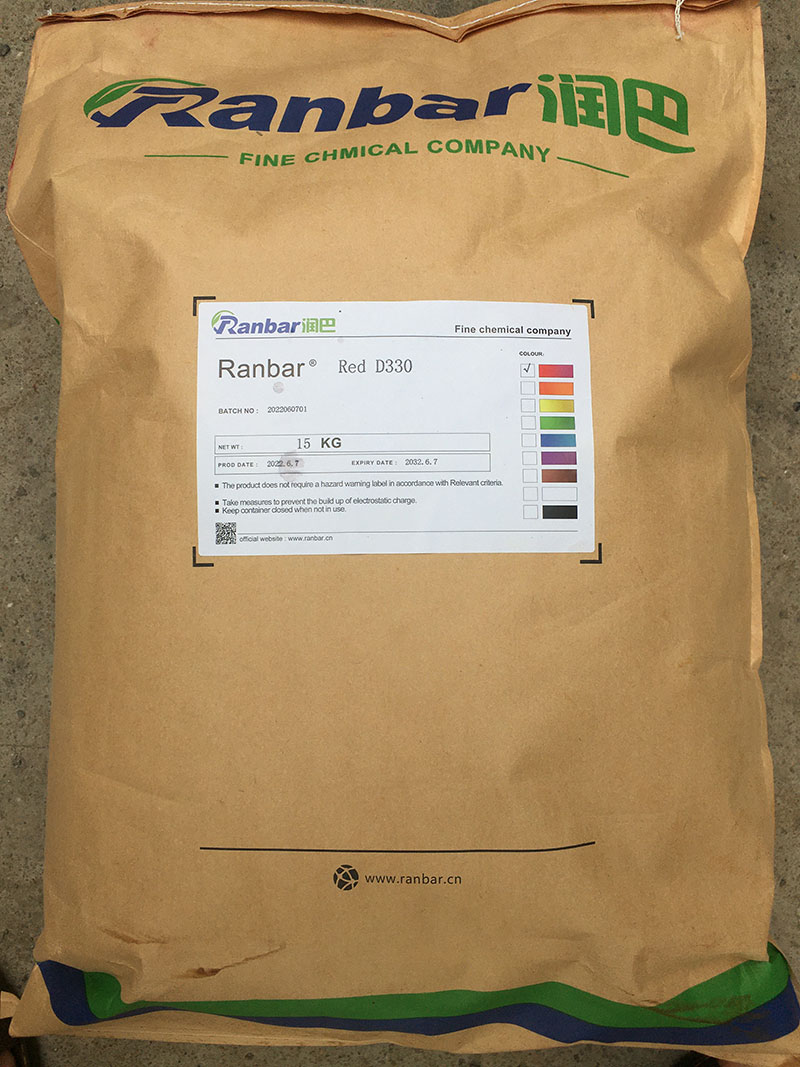 Ranbar Red D330 Cobalt Complex Dyes Package Drawing